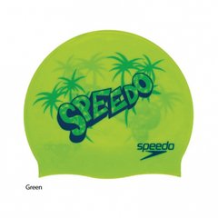 Шапочка для плавания Speedo ( 8-08386A851 ) Junior Slogan Cap Tropical Assorted