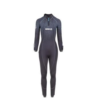 ГИДРОКОСТЮМ BEUCHAT FOCEA COMFORT 6 WOMAN 5ММ ЧЕРНО-ГОЛУБОЙ