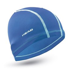 Шапочка для плавання дитяча HEAD SPANDEX LYCRA (синьо-біла)
