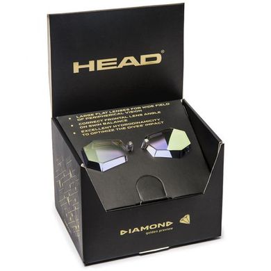 Очки для плавания стартовые Head Diamond (золотой)