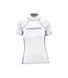 ФУТБОЛКА CRESSI RASH GUARD SHORT LADY БІЛО-ЛИЛОВА