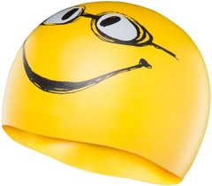Шапочка для плавання TYR Have A Nice Day Cap Swim Cap, Yellow (720)