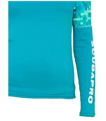 РЕГЛАН SCUBAPRO RASH GUARD WOMEN БІРЮЗОВИЙ, M