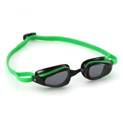 Очки для плавания стартовые Phelps K180 (зелено-черный)