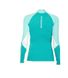 РЕГЛАН SCUBAPRO RASH GUARD WOMEN БЕЛО-БИРЮЗОВІЙ, S