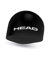 Шапочка для плавання HEAD SILICONE MOULDED (черная)