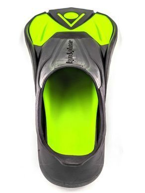 Ласты для бассейна Aqua Sphere Microfin (черно-салатовый), 36-37