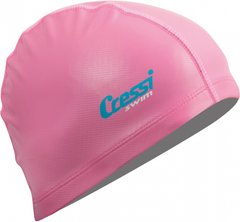 Шапочка для плавания CRESSI-SUB PV COATED ADULT CAP PINK 2021