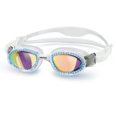 Очки для плавания HEAD SUPERFLEX + зеркальное покрытие (дымчатые)