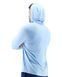 Футболка чоловіча з довгим рукавом та капюшоном TYR Men&rsquo;s SunDefense Hooded Shirt, Sky Blue XL