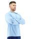 Футболка чоловіча з довгим рукавом та капюшоном TYR Men&rsquo;s SunDefense Hooded Shirt, Sky Blue XL