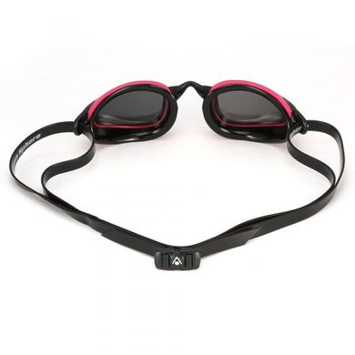 Окуляри для плавання стартові Michael Phelps K180 Lady Mirrored (рожево-чорний)