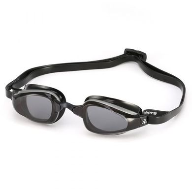 Очки для плавания стартовые Michael Phelps K180 (серо-черный, затемненные линзы)