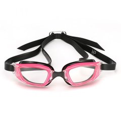 Очки для плавания стартовые Michael Phelps Xceed Lady (розово-черный, прозрачные линзы)