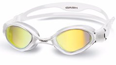 Очки для плавания HEAD TIGER LSR + зеркальное покрытие (белые)