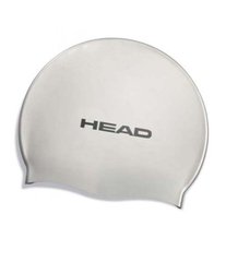 Шапочка для плавання HEAD SILICONE FLAT (белая)