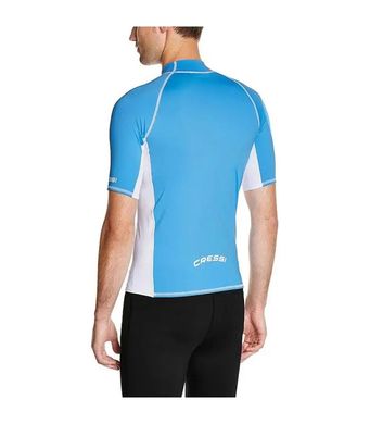 ФУТБОЛКА CRESSI SUB RASH GUARD SHORT MAN БІЛО-Блакитна