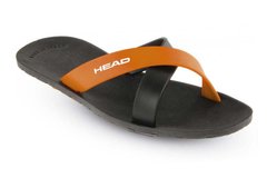 Тапочки HEAD Prize черно оранжевые