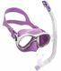 НАБОР CRESSI MAREA VIP JUNIOR (МАСКА MAREA JUNIOR+ТРУБКА TOP) ЛИЛОВЫЙ