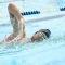 Окуляри для плавання Aqua Sphere Fastlane (жовто-білий, золотисті лінзи)