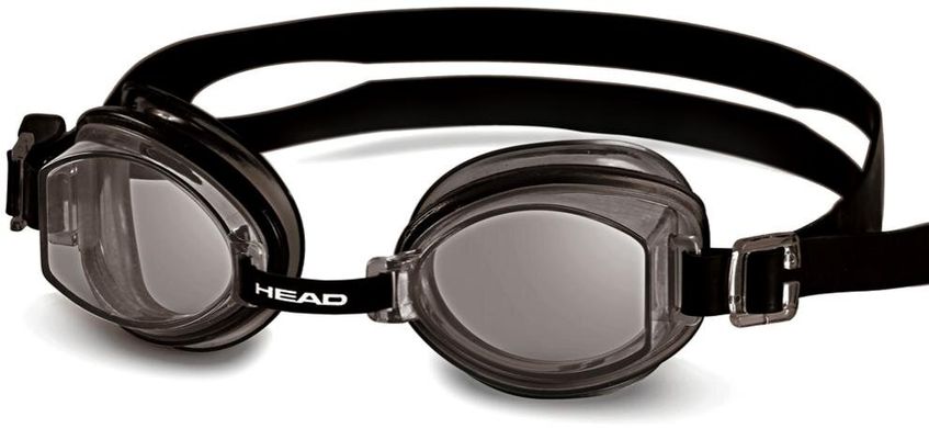 Очки для плавания HEAD ROCKET SILICONE (черно-дымчатые)