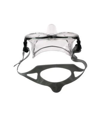 МАСКА CRESSI EVO BIG EYES CRYSTAL ПРОЗОРНО-ЧОРНА