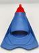 Ласты для плавания короткие Zoggs Short Blade Eco Fins 33/34 р. (сине-красный)