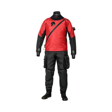 Сухий Гідрокостюм Bare X-Mission Evolution Tech Dry Mens красный, розмір: L