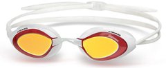 Очки для плавания HEAD STEALTH LSR зеркальное покрытие (бело-красные)