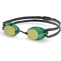 Очки для плавания HEAD ULTIMATE LSR зеркальное покрытие (зеленые)