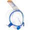 Маска полнолицевая для снорклинга Mares Sea Vu Dry+ (прозрачно-синий), Синій , Прозорий, S-M