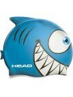 Шапочка для плавания HEAD METEOR Cap Акула (синяя)