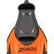 Ласты для плавания короткие Zoggs Energy (черно-оранжевый), 46-47
