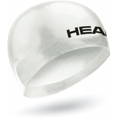 Шапочка для плавання HEAD 3D RACING p.L (белая)