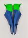 Ласты для плавания короткие Zoggs Short Blade Eco Fins 39/40 р. (сине-зеленый)