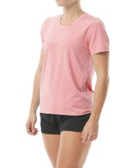 Женская футболка с коротким рукавом TYR Women’s SunDefense Short Sleeve Shirt, Coral XL