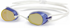 Очки для плавания HEAD ULTIMATE LSR зеркальное покрытие (бело-синие)