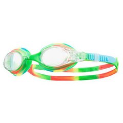 Очки для плавания TYR Swimple Tie Dye Kids, Green/Orange